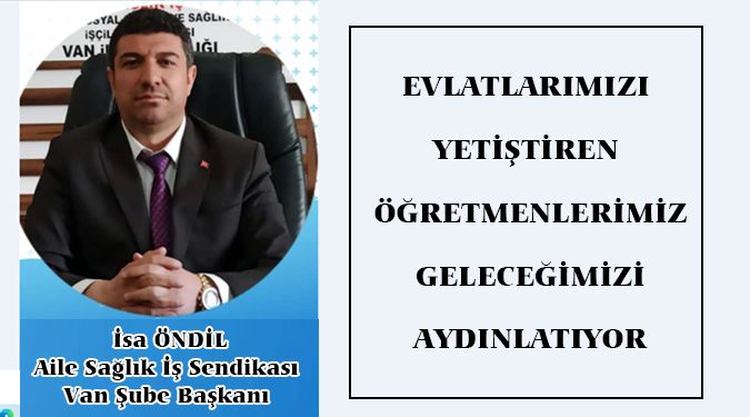 ''ÖĞRETMEN FEDAKARDIR''