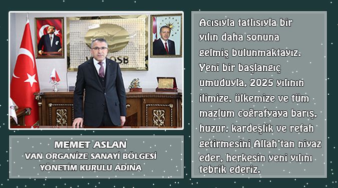 ASLAN YENİ YILINIZI KUTLAR