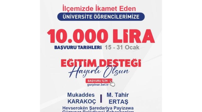 ÖĞRENCİLERE DESTEK