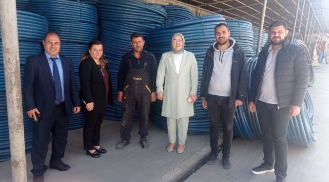 İŞÇİLERE ZİYARET