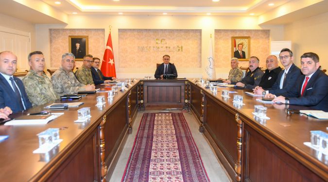 ASAYİŞ TOPLANTISI YAPILDI