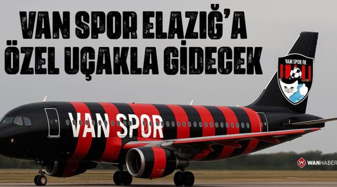 VANSPOR'A ÖZEL UÇAK