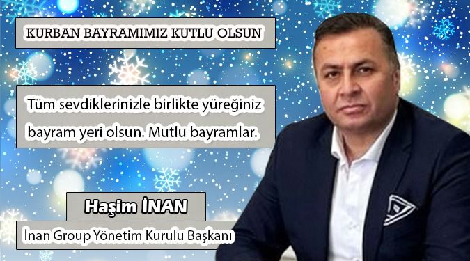 İNAN BETON BAYRAMINIZI KUTLAR