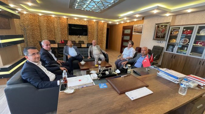 MHP'YE VEDA ZİYARETİ