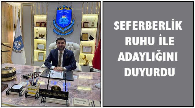 "VİZYON VE KARARLILIK" DEDİ