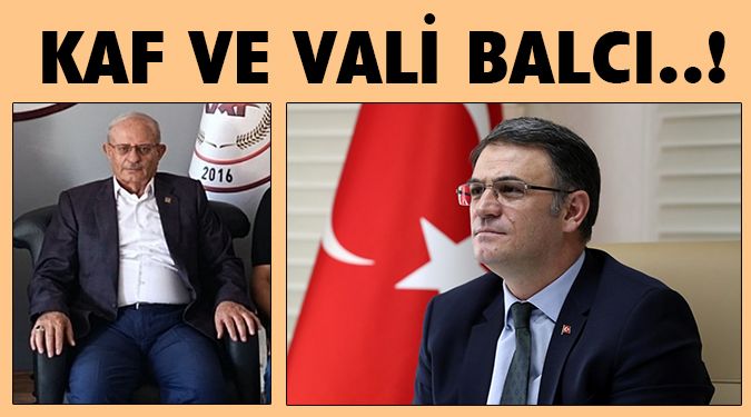 VALİ BALCI İLE İLGİLİ NELER SÖYLEDİ?