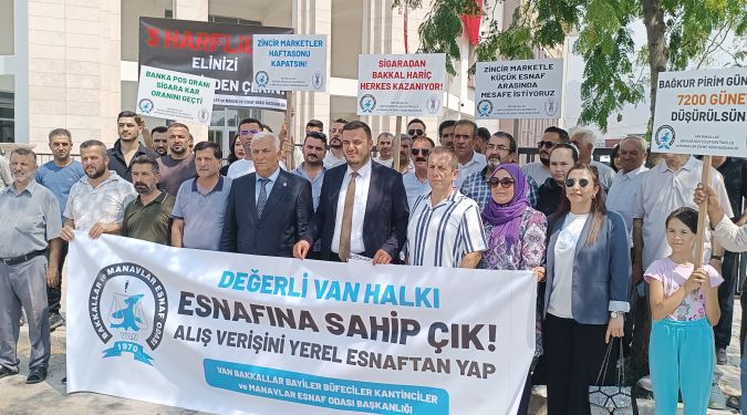VAN ESNAFININ SORUNLARI ÇOK!