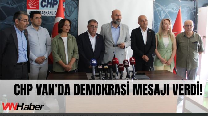 CHP’DEN DEMOKRASİ VE HUKUK MESAJI