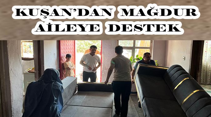 AİLEYİ YALNIZ BIRAKMADI