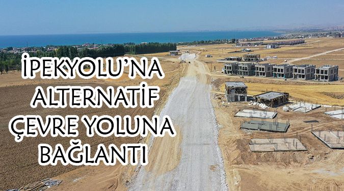 ELMALIK YOLU ÇALIŞMALARI SÜRÜYOR