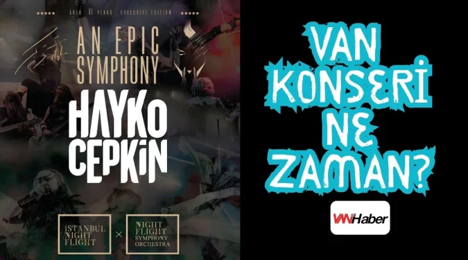 Ünlü Sanatçı Hayko Cepkin, Van’a Geliyor