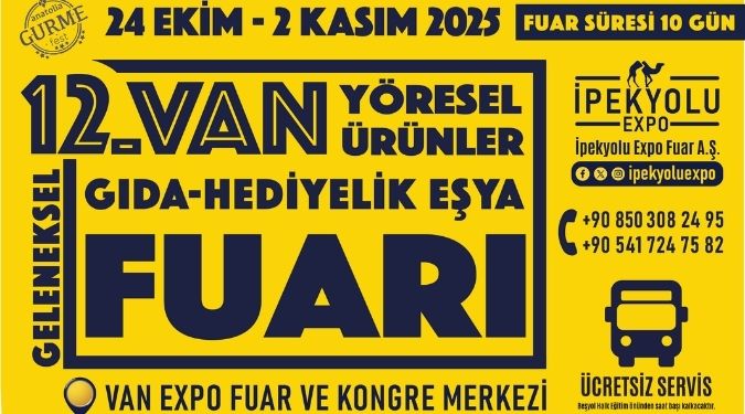 VAN BU FUARI ÇOK SEVDİ