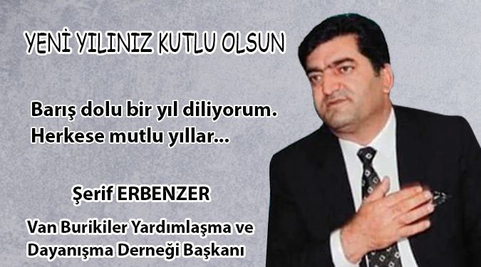 ERBENZER, YENİ YILINIZI KUTLAR