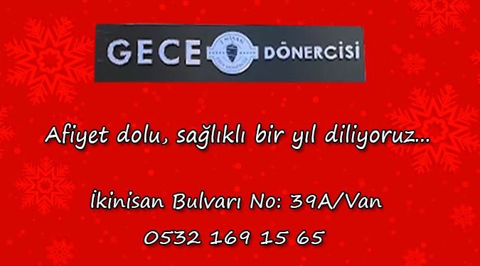 GECE DÖNERCİSİ YENİ YILINIZI KUTLAR