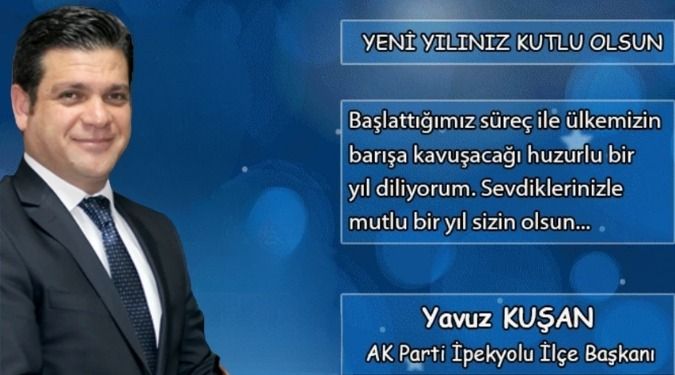 KUŞAN YENİ YILINIZI KUTLAR