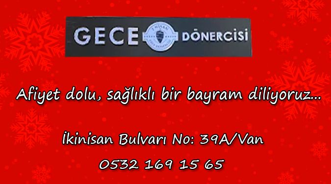 GECE DÖNERCİSİ BAYRAMINIZI KUTLAR