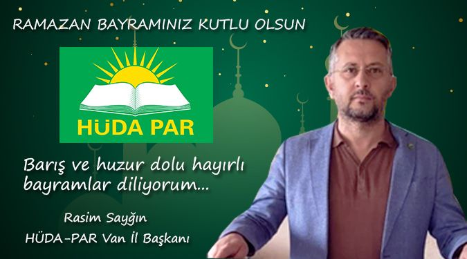 HÜDAPAR BAYRAMINIZI KUTLAR