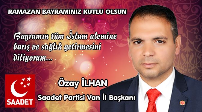 İLHAN BAYRAMINIZI KUTLAR