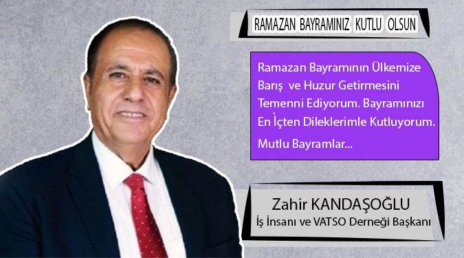 KANDAŞOĞLU BAYRAMINIZI KUTLAR