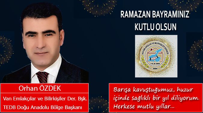 ÖZDEK BAYRAMINIZI KUTLAR