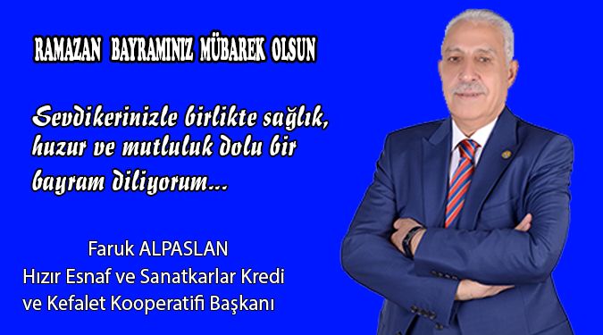 ALPASLAN BAYRAMINIZI KUTLAR