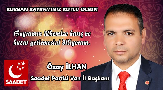 İLHAN BAYRAMINIZI KUTLAR