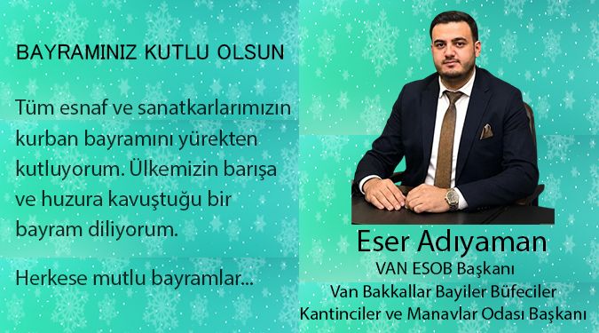 ADIYAMAN'DAN BAYRAM MESAJI