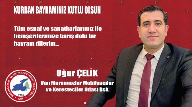 BAŞKAN ÇELİK'TEN BAYRAM MESAJI