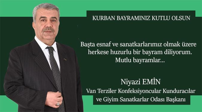 BAŞKAN EMİN'DEN BAYRAM MESAJI