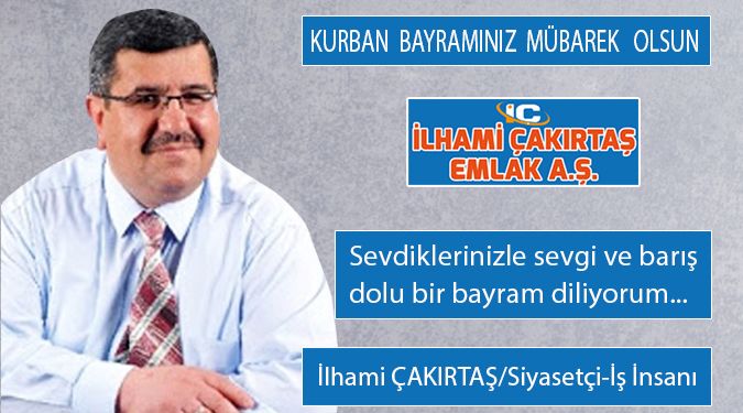 ÇAKIRTAŞ: BAYRAMINIZ MÜBAREK OLSUN