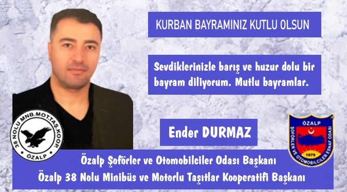 DURMAZ'DAN BAYRAM MESAJI
