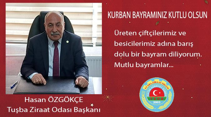 ÖZGÖKÇE'DEN BAYRAM MESAJI